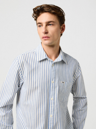 Wrangler Мужская Рубашка Белая Regular [2]