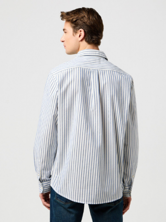 Wrangler Мужская Рубашка Белая Regular [4]