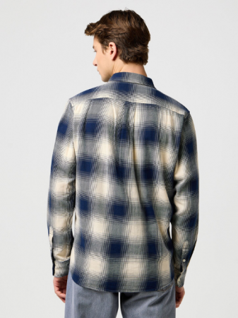 Wrangler Рубашка Alb/Navy Regular [1]