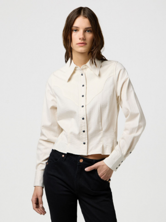 FEMEI - Wrangler Camasa Alba Regular Femei