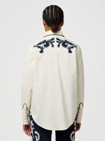 Wrangler Camasa Alba Regular Femei [4]