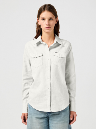FEMEI - Wrangler Camasa Alba Slim Femei