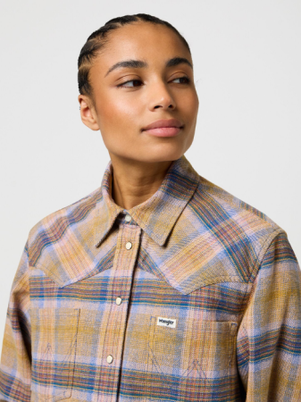 Wrangler Camasa Galbena Relaxed Femei [1]