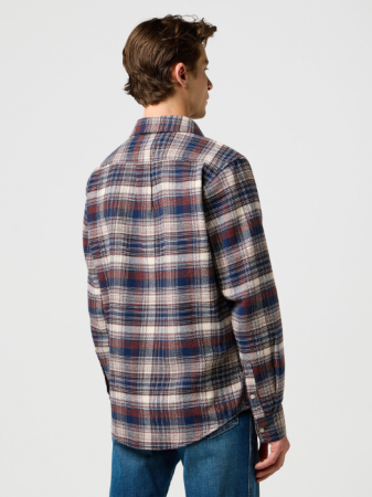 Wrangler Camasa Navy Regular Barbati [4]