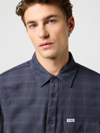 Wrangler Camasa Navy Relaxed Barbati [1]