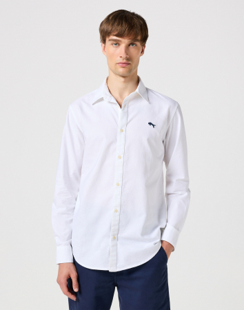 Camasi - Wrangler Camasa Regular White Barbati