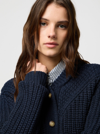 Wrangler Cardigan Negru Regular Femei [2]