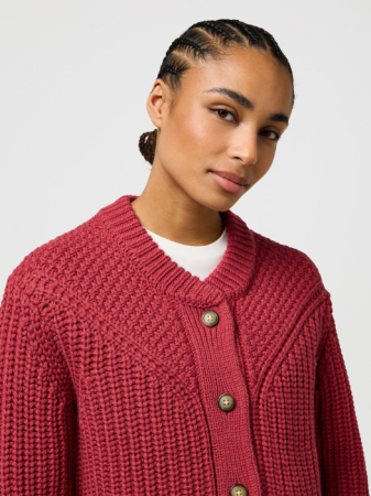 Wrangler Женский Кардиган Красный Regular [2]
