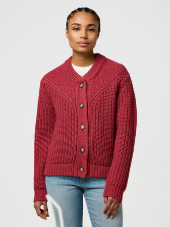 Wrangler Женский Кардиган Красный Regular [1]