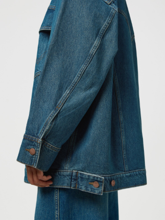 Wrangler Sacou Navy Oversized Femei [2]