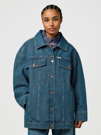 Wrangler Sacou Navy Oversized Femei [1]