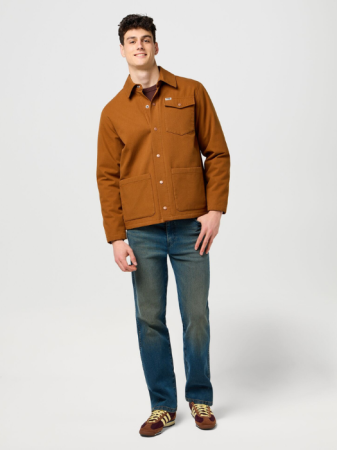 Geci si Jachete - Wrangler Geaca Maro Regular Barbati