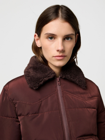 Wrangler Женская Куртка Коричневая Regular [2]