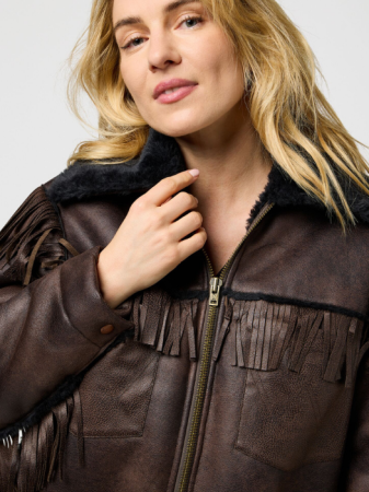 Wrangler Geaca Cafenie Relaxed Femei [2]