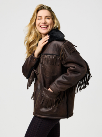 Wrangler Geaca Cafenie Relaxed Femei [3]