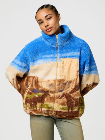 Geci si Jachete - Wrangler Geaca Multicolor Relaxed Femei
