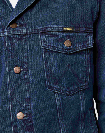 Wrangler Мужская Куртка Coalblue Stone Regular [4]
