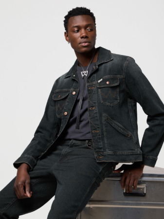 Wrangler Geaca Indigo Regular Barbati [3]