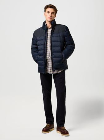 BARBATI - Wrangler Geaca Neagra Regular Barbati