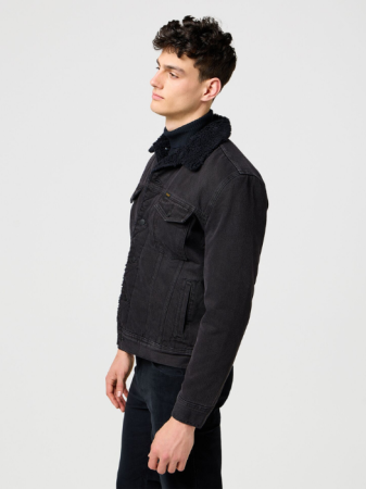 Wrangler Мужская Куртка Чёрная Regular [3]