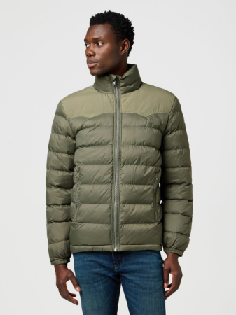 Wrangler Мужская Куртка Оливковая Regular [1]