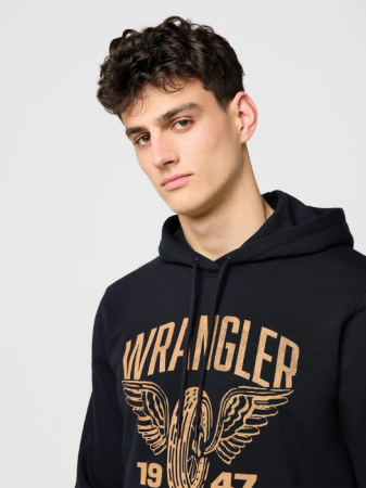 Wrangler Hanorac Negru Regular Barbati [2]