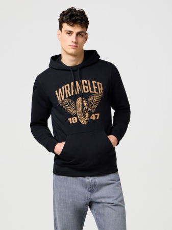 Wrangler Hanorac Negru Regular Barbati [1]