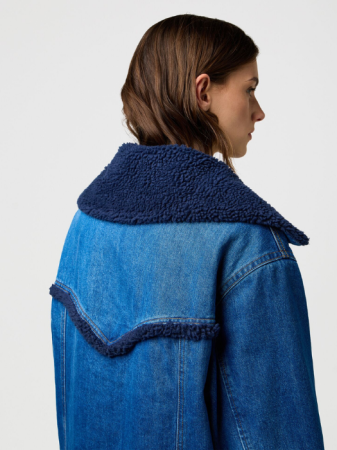 Wrangler Mantou Blue Oversized Femei [4]