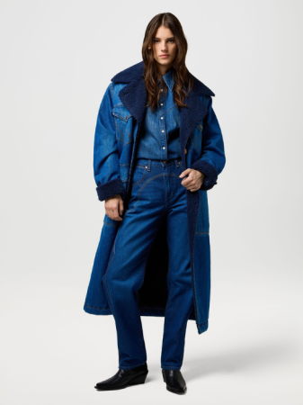 FEMEI - Wrangler Mantou Blue Oversized Femei