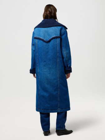 Wrangler Mantou Blue Oversized Femei [5]