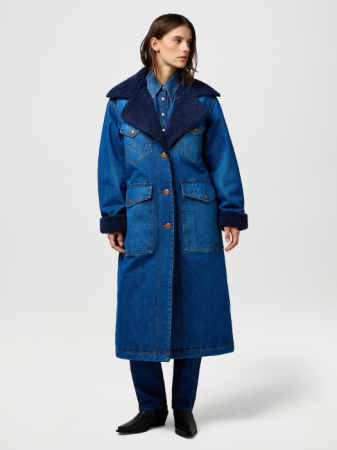 Wrangler Mantou Blue Oversized Femei [1]
