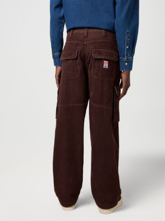 Wrangler Мужские Брюки Коричневые Oversized [2]