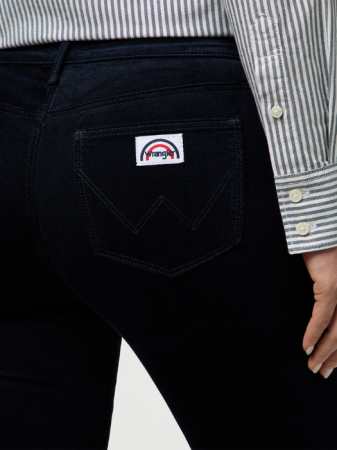 Wrangler Pantaloni Navy Flare Femei [4]