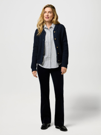 IMBRACAMINTE - Wrangler Pantaloni Navy Flare Femei
