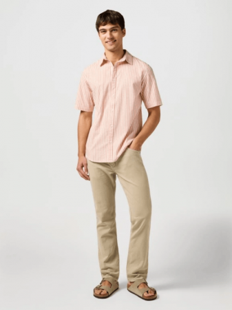 Wrangler Pantaloni Bej Regular Straight Barbati [4]