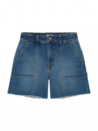 Wrangler Pantaloni Scurti Albastri Relaxed Femei [5]