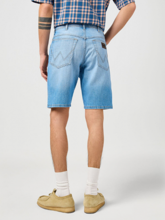 Wrangler Pantaloni Scurti Albastri Deschisi Regular Barbati [1]
