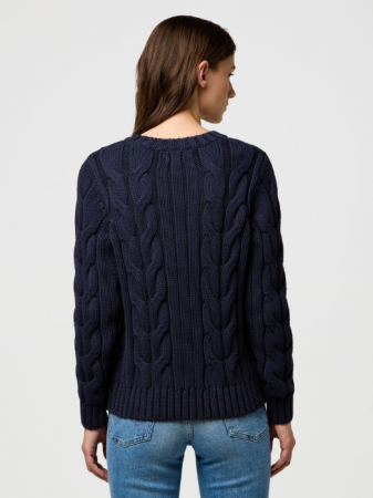 Wrangler Pulover Indigo Regular Femei [3]