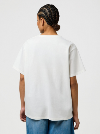 Wrangler Tricou Alb Loose Femei [1]