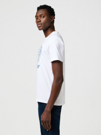 Wrangler Tricou Alb Regular Barbati [2]