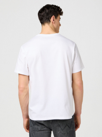 Wrangler Tricou Alb Relaxed Barbati [3]
