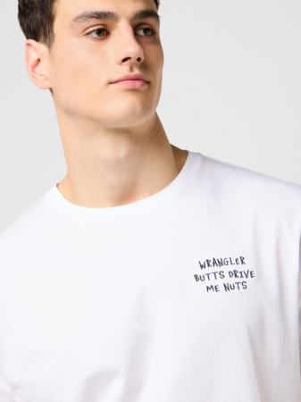 Wrangler Tricou Alb Relaxed Barbati [1]