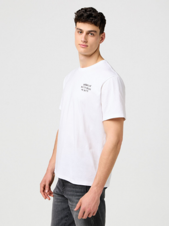 Wrangler Tricou Alb Relaxed Barbati [2]