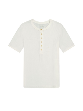 Wrangler Tricou Alb Slim Femei [5]