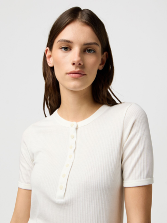 Wrangler Tricou Alb Slim Femei [3]