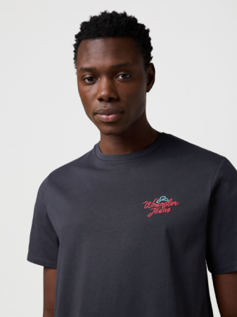 Wrangler Мужская Футболка Антрацитовая Relaxed [1]