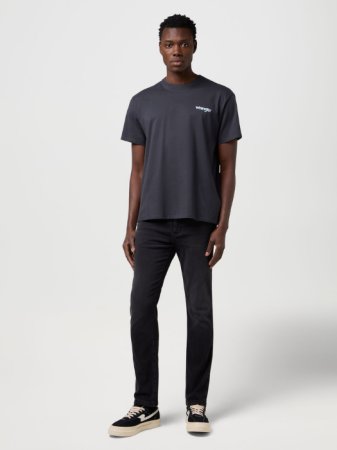 BARBATI - Wrangler Tricou Antracit Vintage Barbati