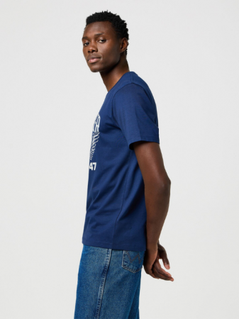 Wrangler Tricou Navy Regular Barbati [2]