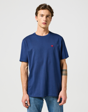 Футболки и Поло - Wrangler Мужская Футболка Синяя Regular