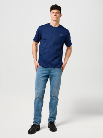 BARBATI - Wrangler Tricou Albastru Relaxed Barbati